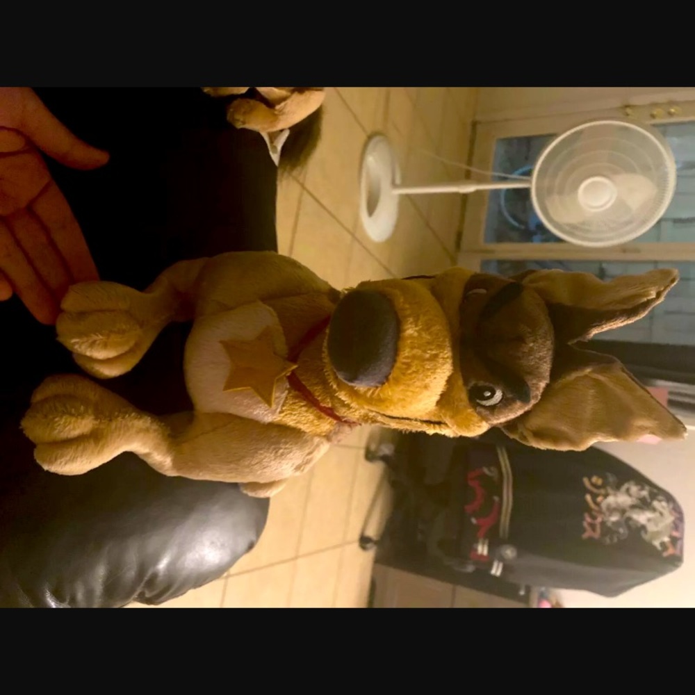 Thunderbolt plush German shepherd stuffed animal